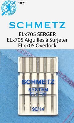 Schmetz Elna ELX705 5-pk sz14/90