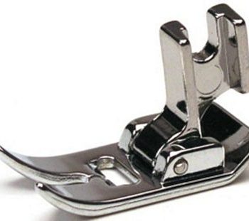 FOOT Satin Stitch Low Shank Metal Long Groove