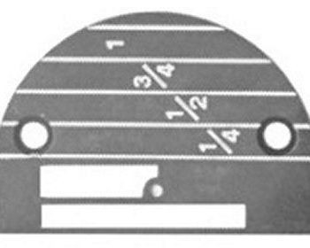 NEEDLE PLATE Singer 31-15 hemming large hole