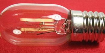 BULB 5/8 screw base 220 volt