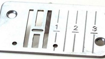 NEEDLE PLATE Viking 6000 series 2 hole zig zag