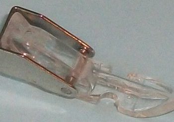 FOOT Zipper Slant snap-on