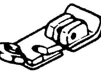 FOOT Overedge Slant Snap-On