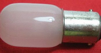 BULB 15 watt Kenmore bayonet small glass frosted