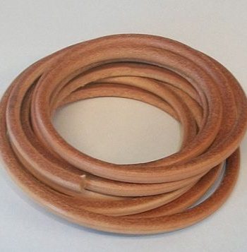 Belt, leather 5/16" approx 10 feet.