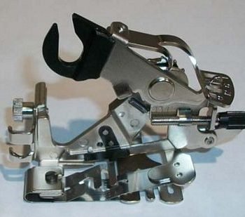 Ruffler low center with non stick fork