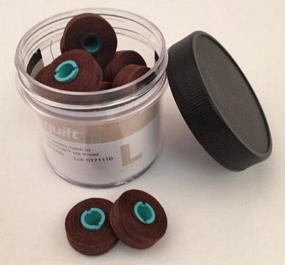 Prewound Bobbin Magna Qlt L-Dark Brown