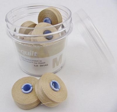 Khaki Prewound Bobbin Magna Qlt M