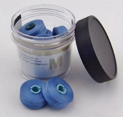 Hawaiian Blue Prewound Bobbin Magna Qlt M
