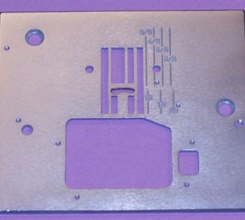 NEEDLE PLATE Singer 9910 9920 9960 zig zag