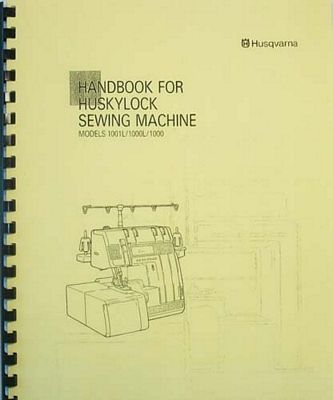 INSTRUCTION BOOK Viking 1000L 1001L serger
