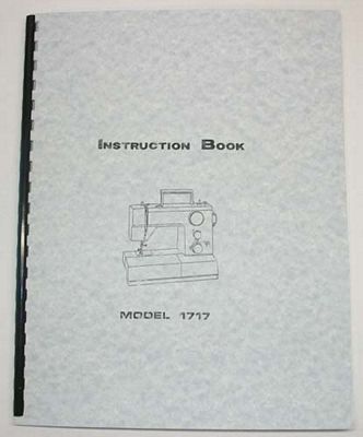 INSTRUCTION BOOK White 1717