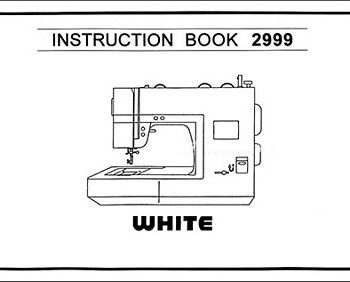 INSTRUCTION BOOK White 2999