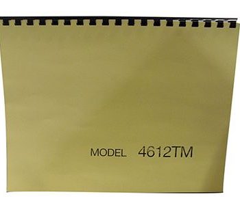 INSTRUCTION BOOK New Home 4612