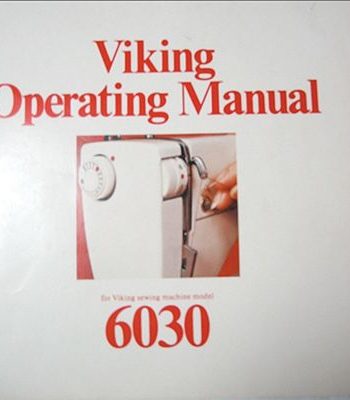 Instruction Book Viking 6030 6270 6430