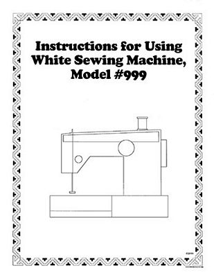 Instruction Book White 899 999 1010
