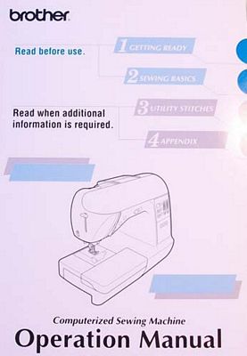 Instruction Book Brother NX250
