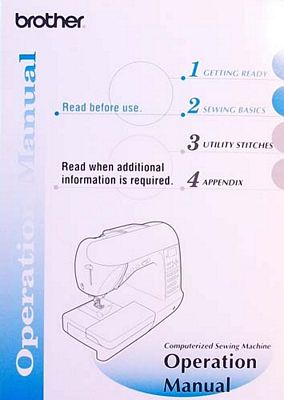 Instruction Book Brother NX650