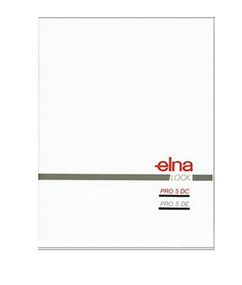 Instruction Book Elna PRO5DC