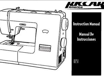 Instruction Book Riccar 751