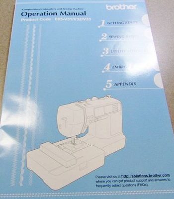 Instruction Book Bro SE350/400