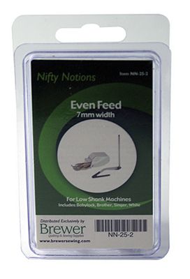 NN EVEN FEED LOW SHANK 7MM WIDTH