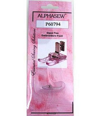 FOOT Embroidery Open Toe Japanese Snap-On Plastic