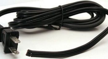 CORD SPT-2 Wire with Two Prong Male Plug