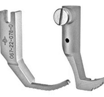 FOOT Adler 67 167 Cording or Zipper right