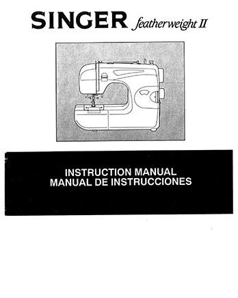 INSTRUCTION BOOK Singer #117
