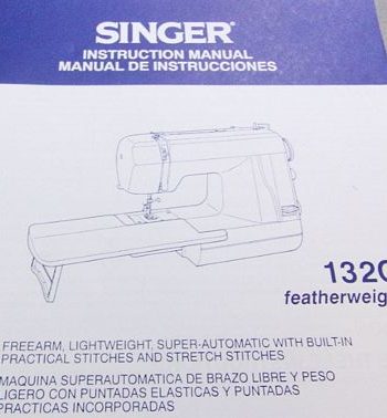 INSTRUCTION BOOK Singer 132Q