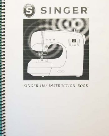 Instruction Book Singer 4166 FW75