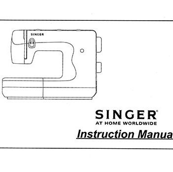 Instruction Book Singer 6550