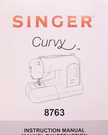 Instruction Book Singer 8763 Curvy