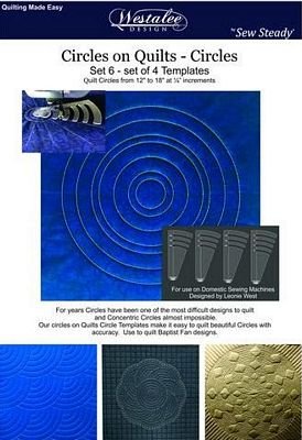 Circles on Quilts Set 6 - High Shank