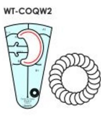 Circles on Quilts: 24 Rot Wreath 11.5 - Low Shank