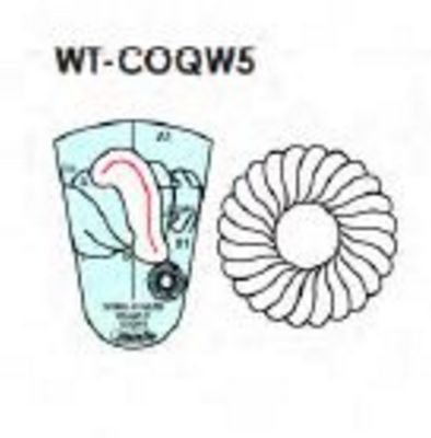 Circles on Quilts Template 5 Wreaths - Long Arm