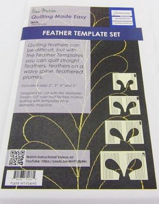 Feather Template Set 4pc High & High Special 4.5mm