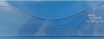 Feather Spine Template 10" - High Shank