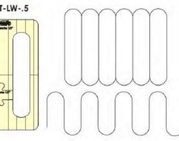 Line Works .5" Template Design - Low Shank