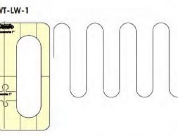 Line Works 1" Template Design - Low Shank