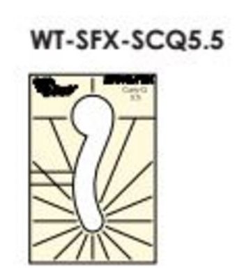 Spin-E-Fex Curly Q 5.5 - High Shank
