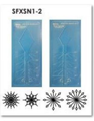 Long Arm Spin-E-Fex Snowflakes Set 1