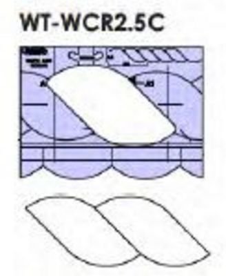 Continuous Rope & Echo 2.5" x 5" - Low Shank