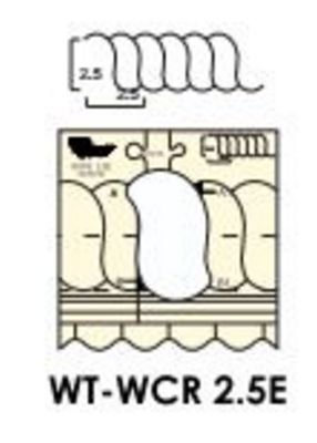 Continuous Rope & Echo 2.5" x 2.5" - Long Arm